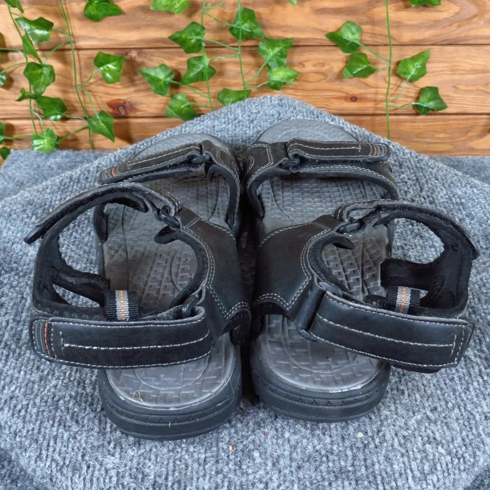 Khombu Will Men Sport‎ Sandal Size 9 Outdoor Casual Hiking Black Synthetic